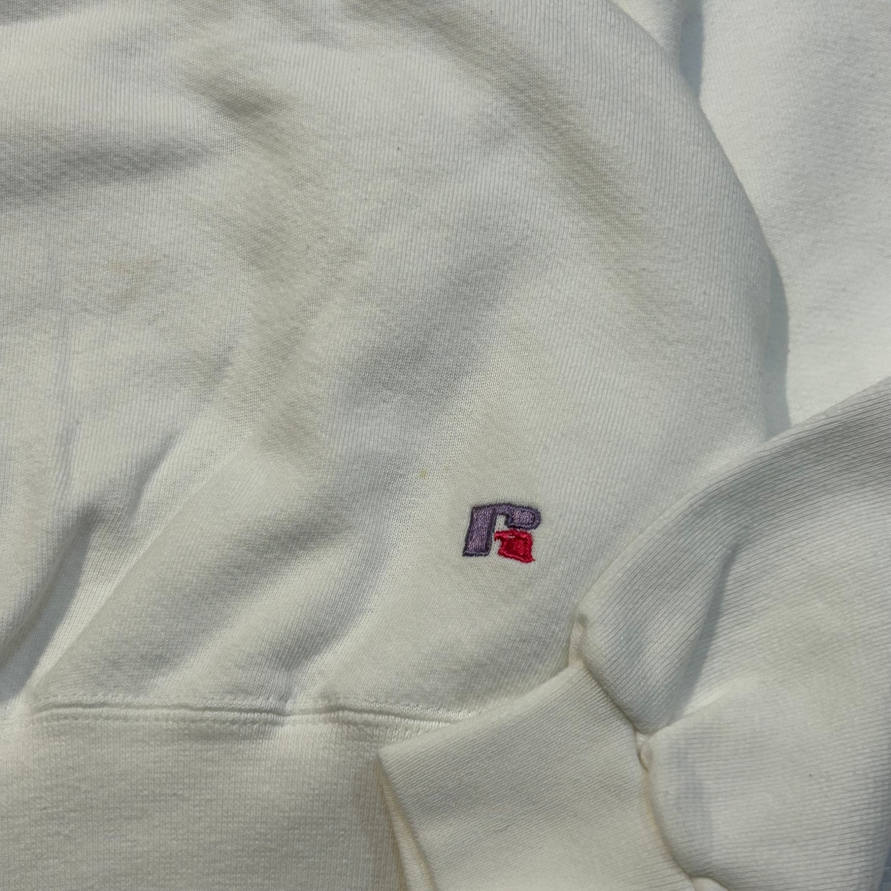 【美品】USA製 80s 90s ラッセルアスレチック 無地スウェット L USA製 90s RUSSELL ATHLETIC ラッセル グレー 無地 スウェット