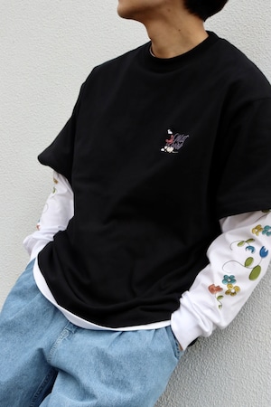 Layered Set （MR ICON HEAVY T-SHIRT &Crayon Sketch L/S TEE）