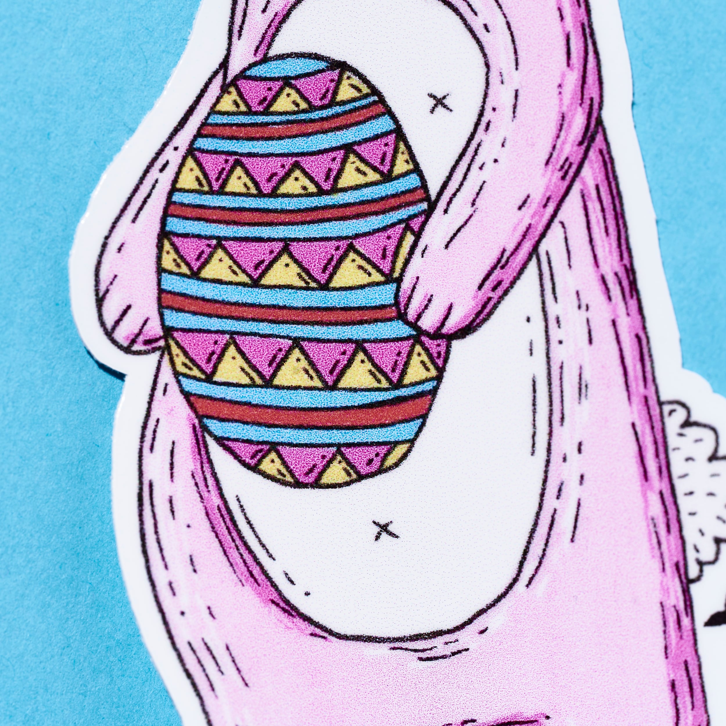 ステッカー/S-S-17_Bella the Bunny | MULGA THE ARTIST ASIA