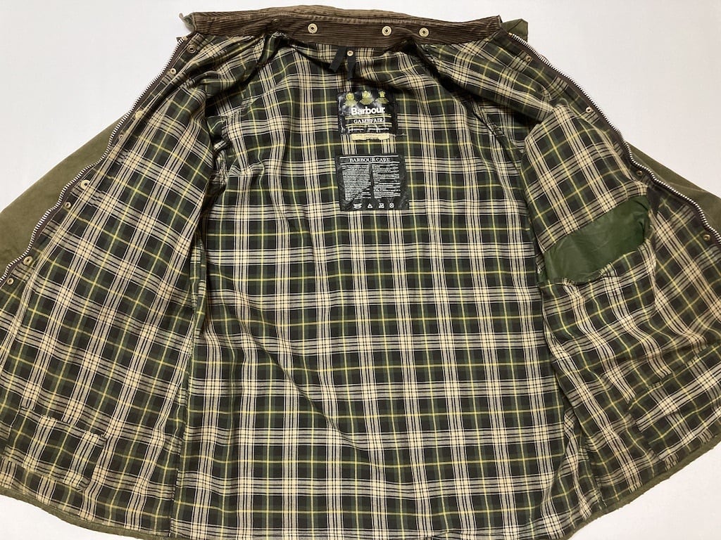 97s  Barbour　GAMEFAIR　3ワラント　バブアー　ゲームフェア