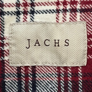 【JACHS】ネルシャツ 長袖シャツ フランネル ヘビーネル 厚手ネルシャツ チェック柄 フラップポケット L US古着