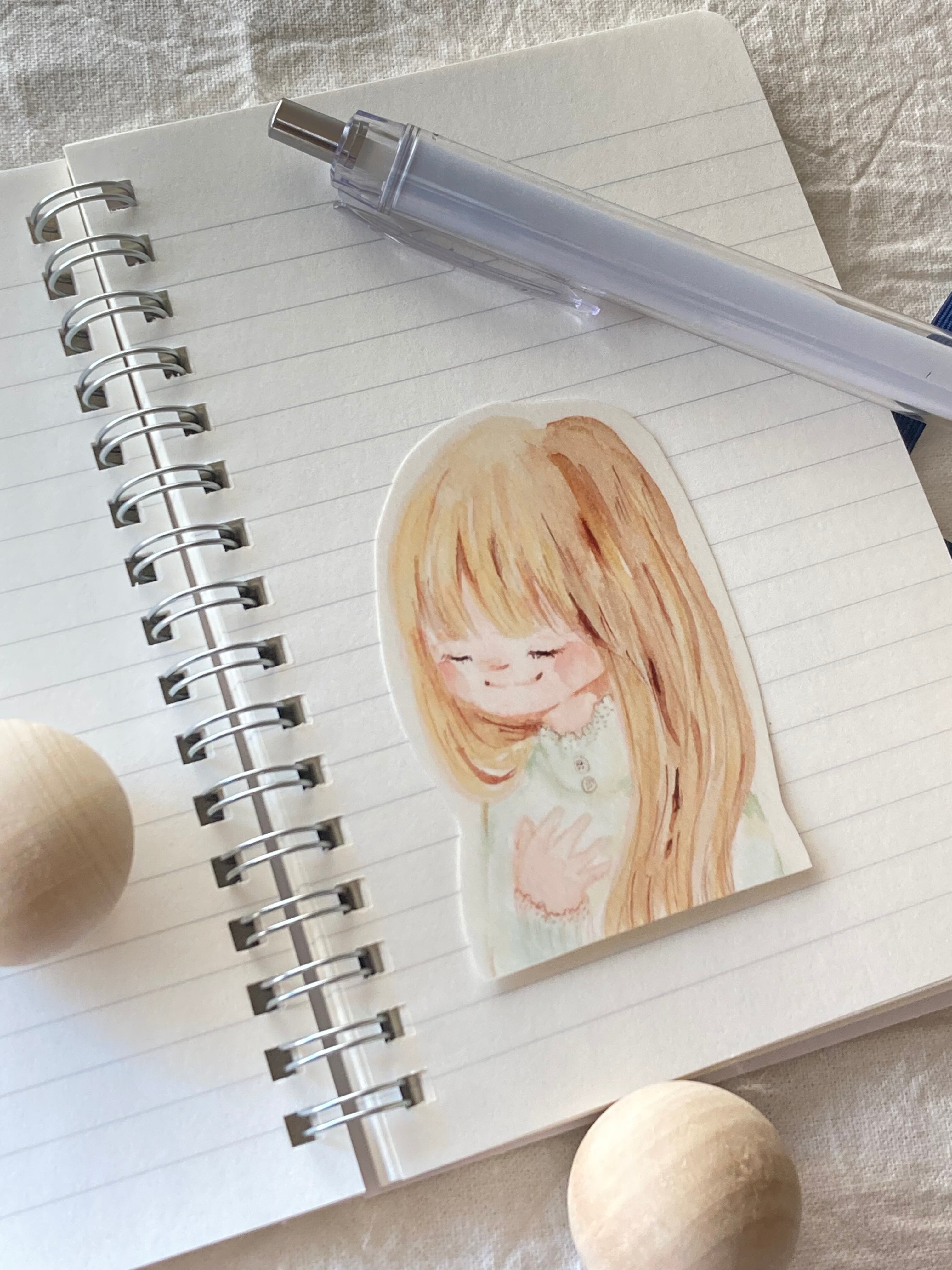 ステッカー◎願い