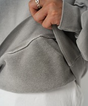 【#Re:room】WASHED VINTAGE SWEAT PARKA［REC814］