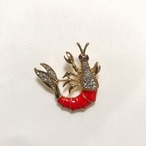 海老ブローチ