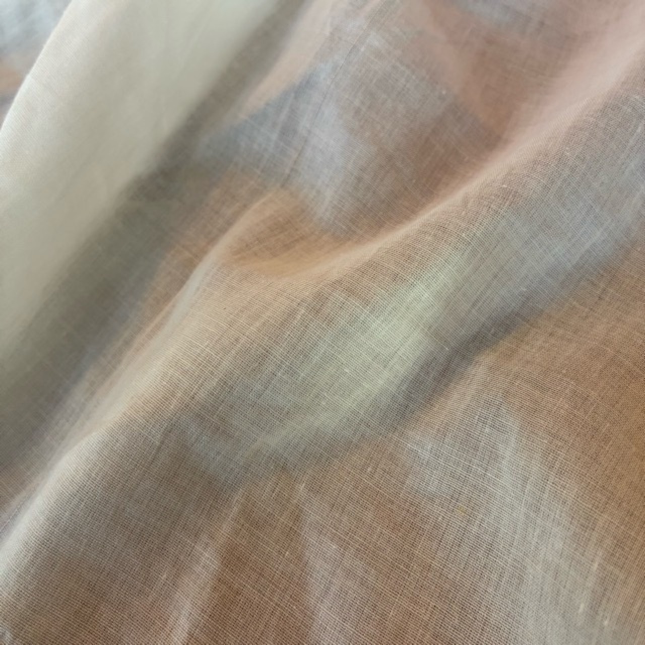 TOPANGA Homefurnishing India Cotton Voil Ribbon curtain　インド　コットンボイルリボンカーテン　110×200cm　ホワイト　白　綿　ナチュラル　レースカーテン　ドレープカーテン　薄手　キッチン　カフェカーテン　バルーンカーテン　カーテンポール　暖簾