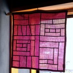 【GYAFUN】ちゅうくらいのポジャギ「ボルドー」