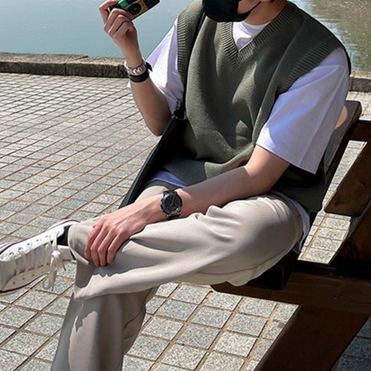 ニュアンスカラーニットベスト　MT0080227