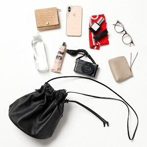 ドローストリングバッグ M（ drawstring M GRY / C0125DN ) | dono