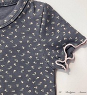 【取寄/韓国直送】Brodyjane 26/SM  キャロットフラワー半袖上下セット｜夏服｜韓国子供服