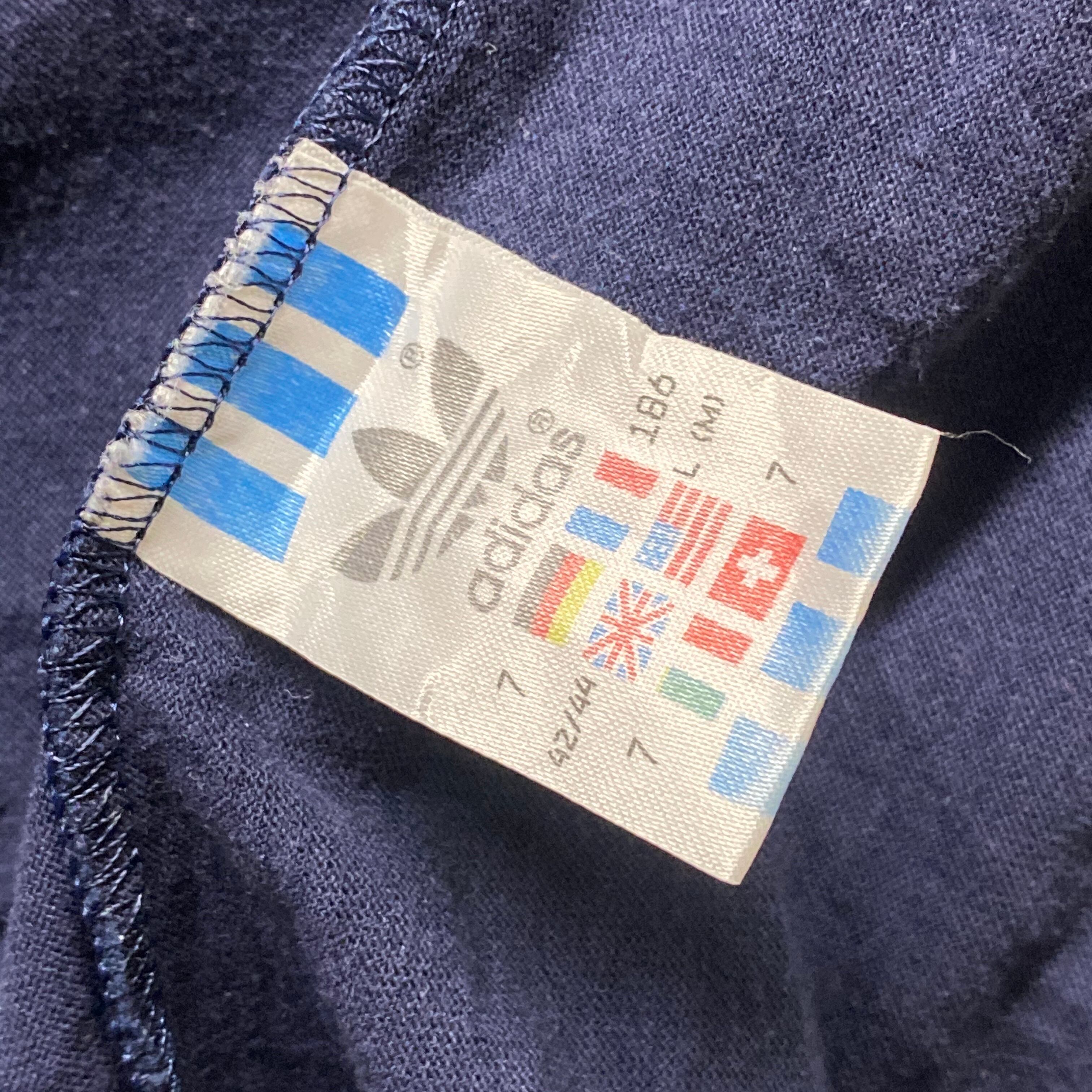 80年代 フランス製 adidas アディダス ベロアジャージ トラック