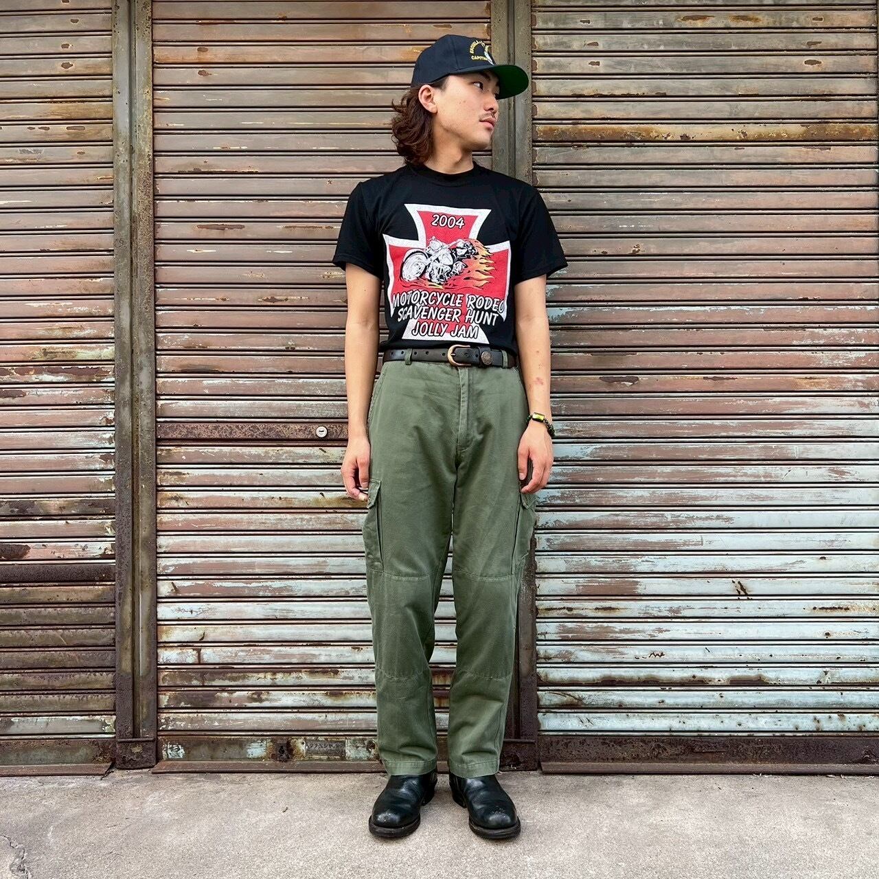 Euro ユーロ ヴィンテージ カーゴパンツ トラウザーズ W84cm M