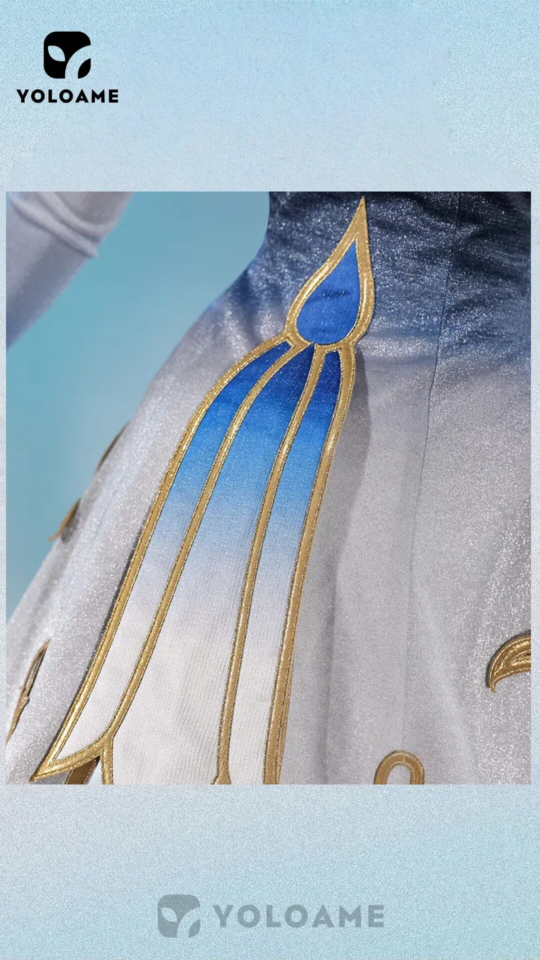 原神 フリーナ フォカロルス 水の神 コスプレ衣装【三分妄想 1