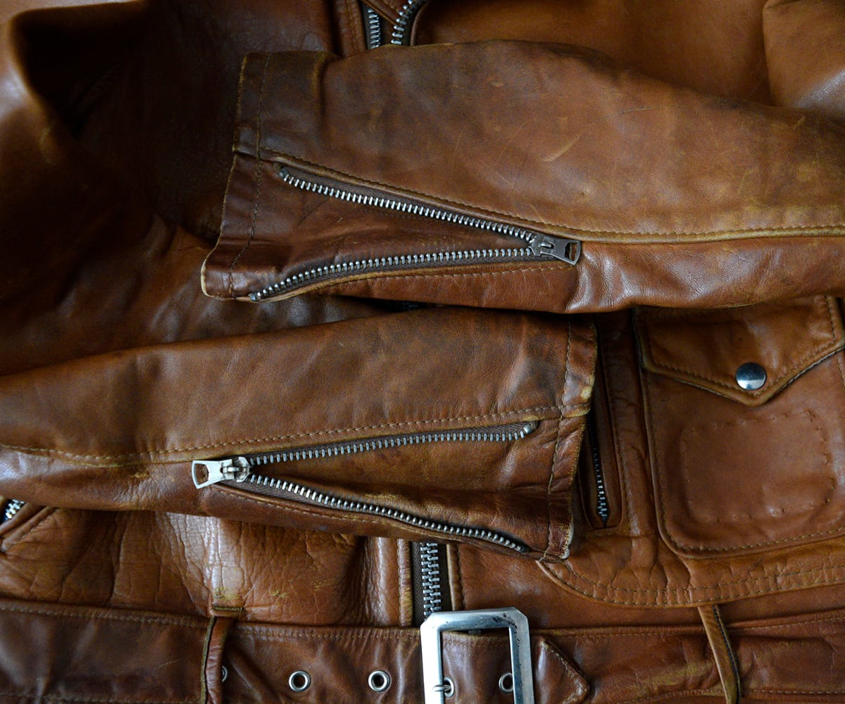 70s SCHOTT CYCLE RIDER D-POCKET 38 | SECOND TIME GLORY