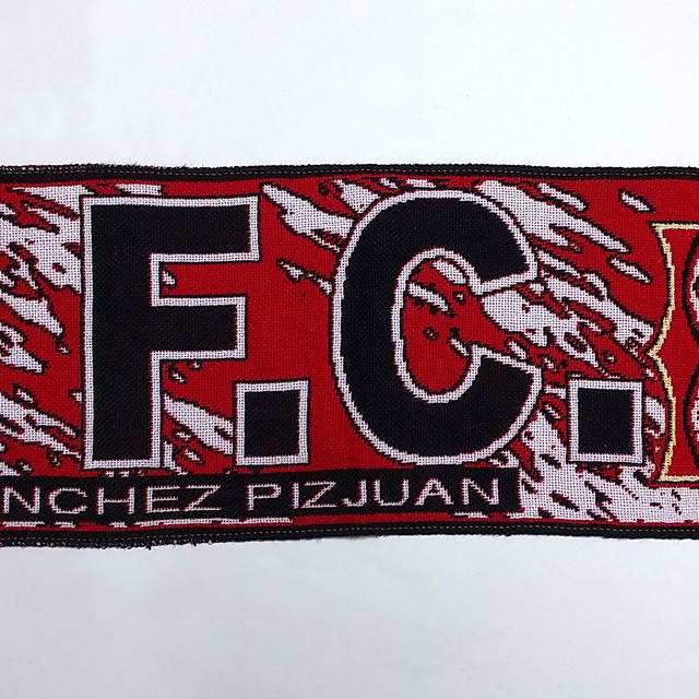 セビージャ 公式グッズ ジャガードマフラー Sevilla Fc Qoly Lfb Vintage