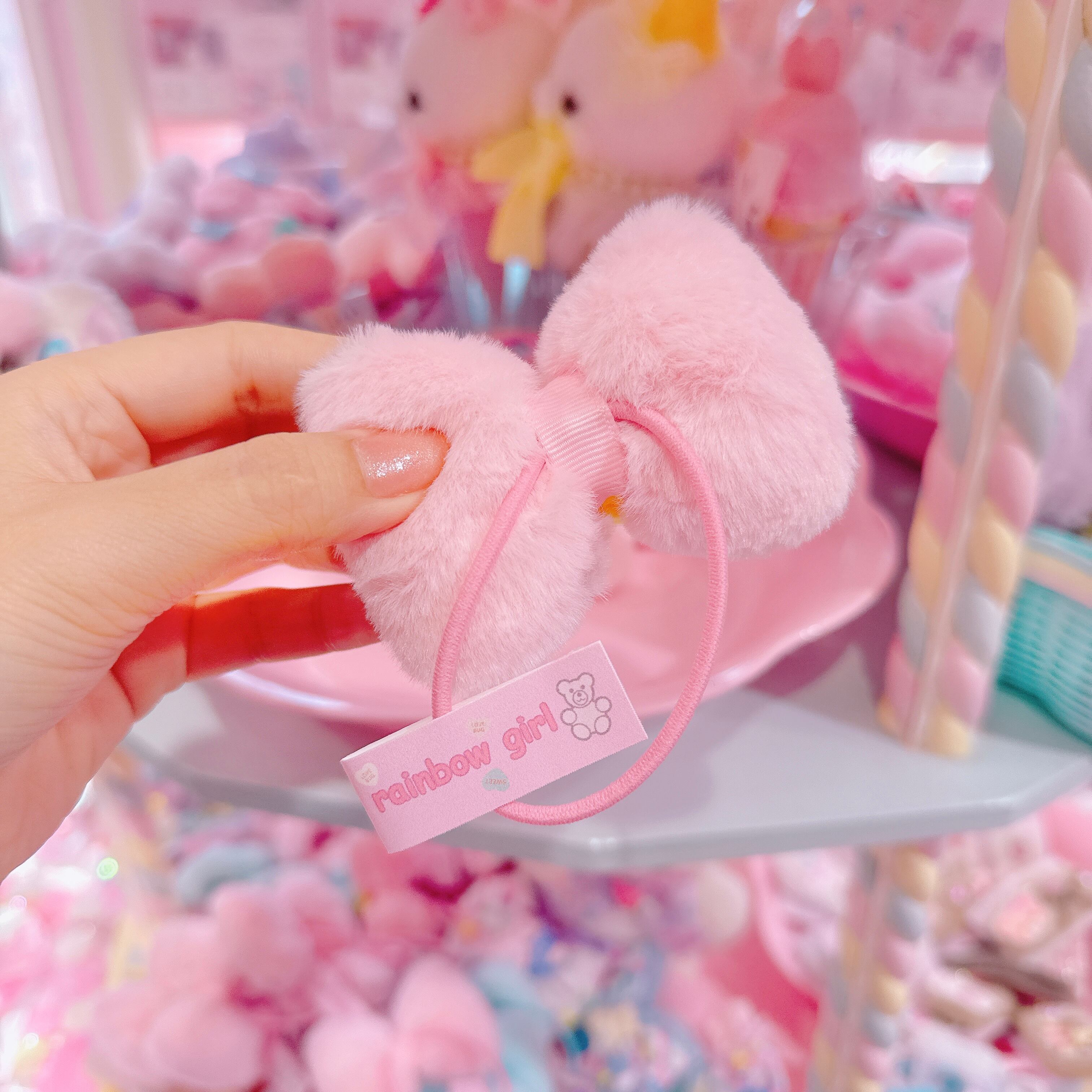 【C6】9-42ファーヘアゴム