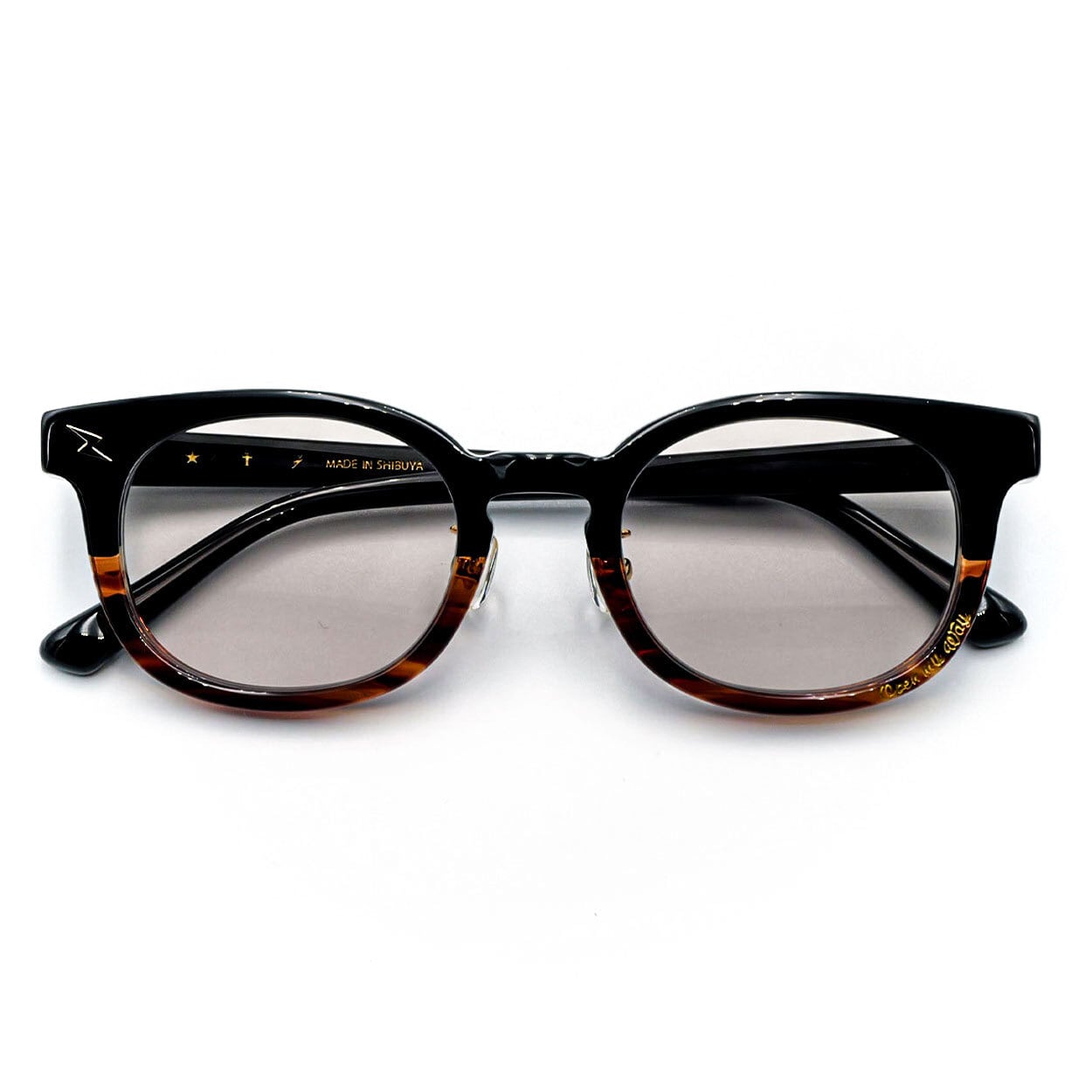 ⚡︎ Ash Grayレンズ / Open 2・Brown sasaフレーム ⚡︎