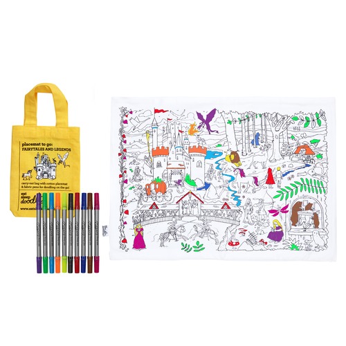 (ランチョンマット)Fairytales & legends placemat 'to go'_FTPTG