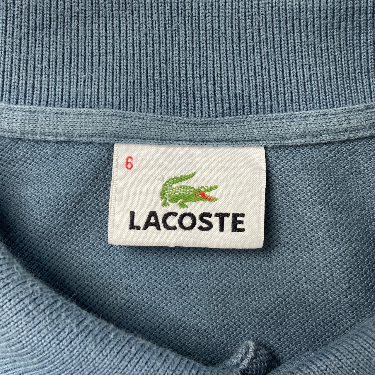 LACOSTE ラコステ 長袖 ポロシャツ メンズM-L相当 レディース 古着 