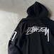 STUSSY old skool logo hoodie size M