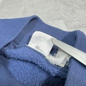 【至高】ナイキ モックネックスウェット 90s 銀タグ 刺繍 ゆるだぼ 極希少