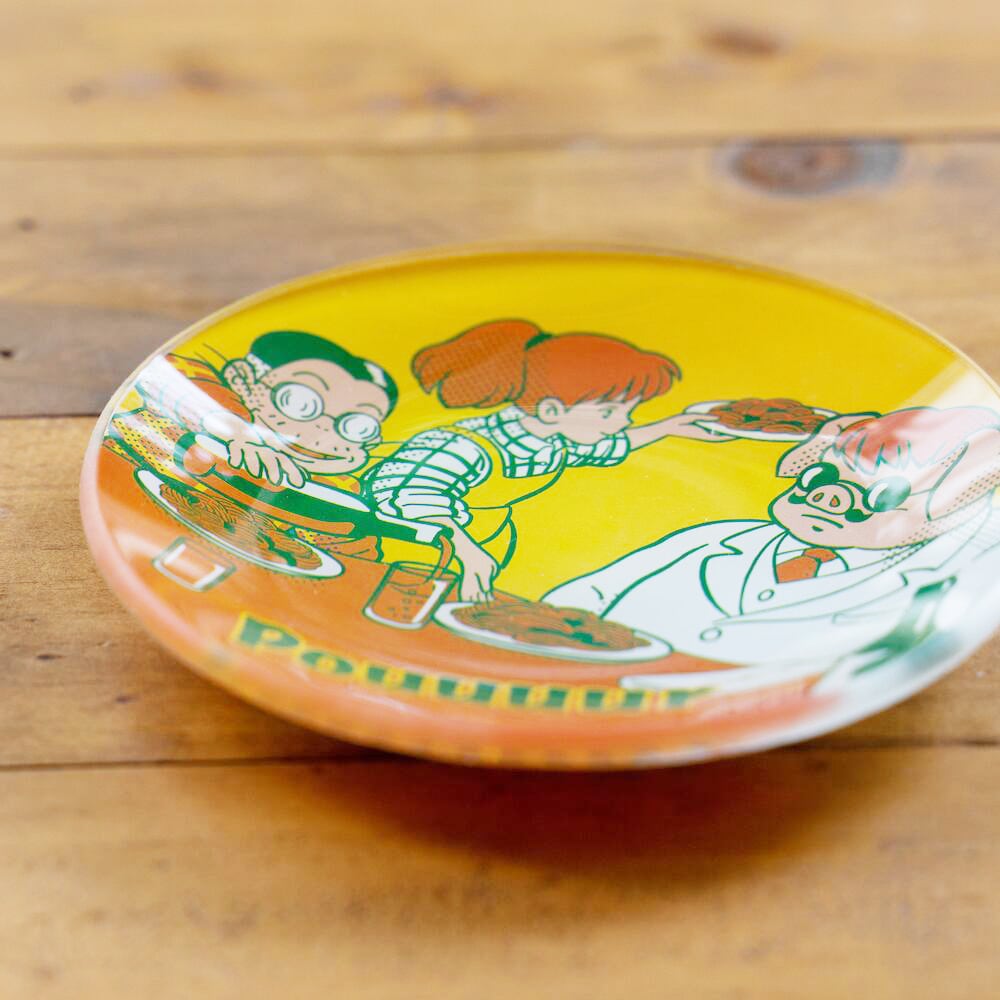 豚皿 6/7(土)AM10：00〜】紅の豚 ヤミーなガラスミニ皿（スパゲッティ/4366