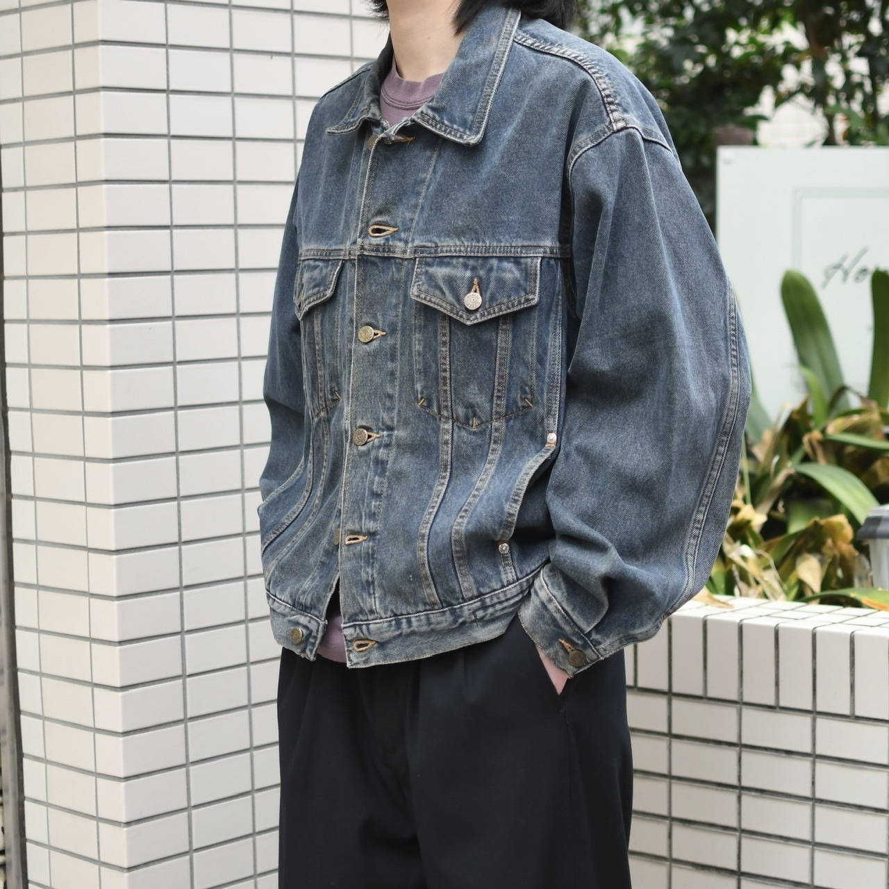 PEPE Jeans fade denim tracker jacket