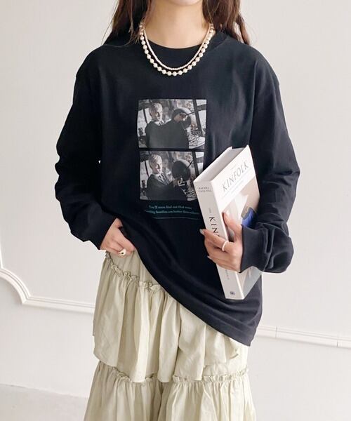 ハリー・ポッター/Malfoy/マルフォイ/ロングスリーブTシャツ/ブラック