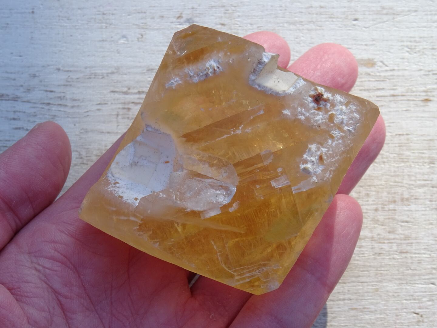 インド産イエローカルサイト | 虹石屋