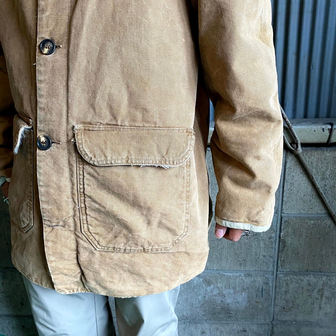 70年代 ヴィンテージ USA製 Carhartt カーハート ボアジャケット 