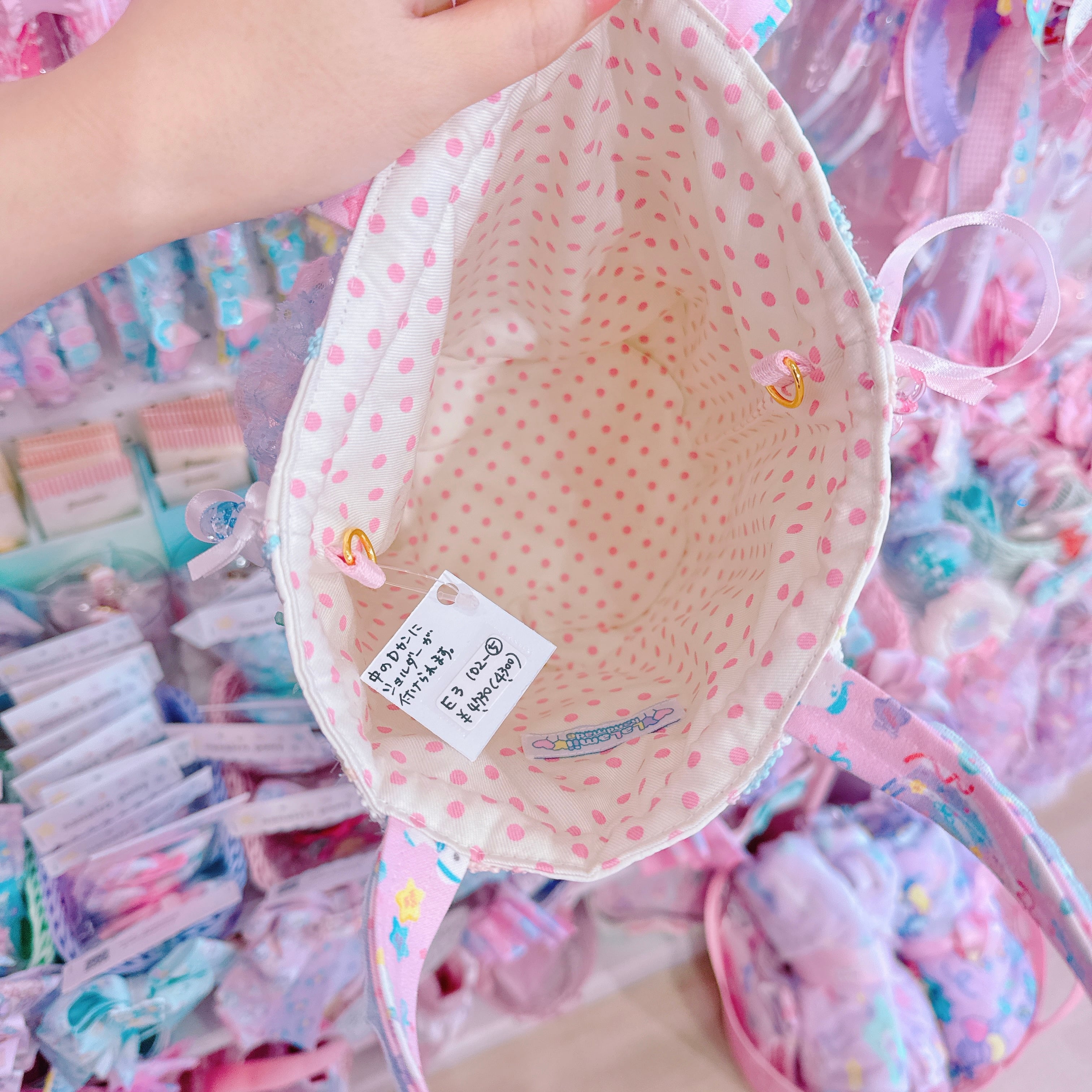 【E3】102-5丸底巾着2wayバッグ(ショルダーひも別売)