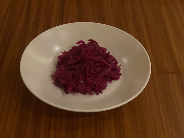 紫キャベツのヴィネガーマリネ
