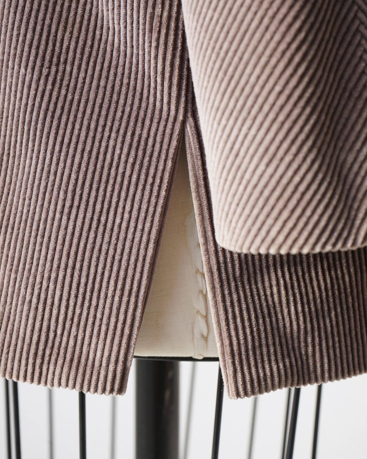 〈Hermès by martin margiela〉Vareuse corduroy pullover shirt