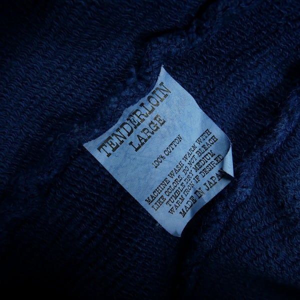 Size【L】 TENDERLOIN テンダーロイン CREW NECK SWEAT NAVY クルー