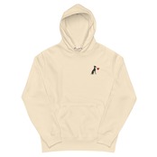 Heart for Iggy 刺繍 ユニセックスプルオーバー パーカー A0286