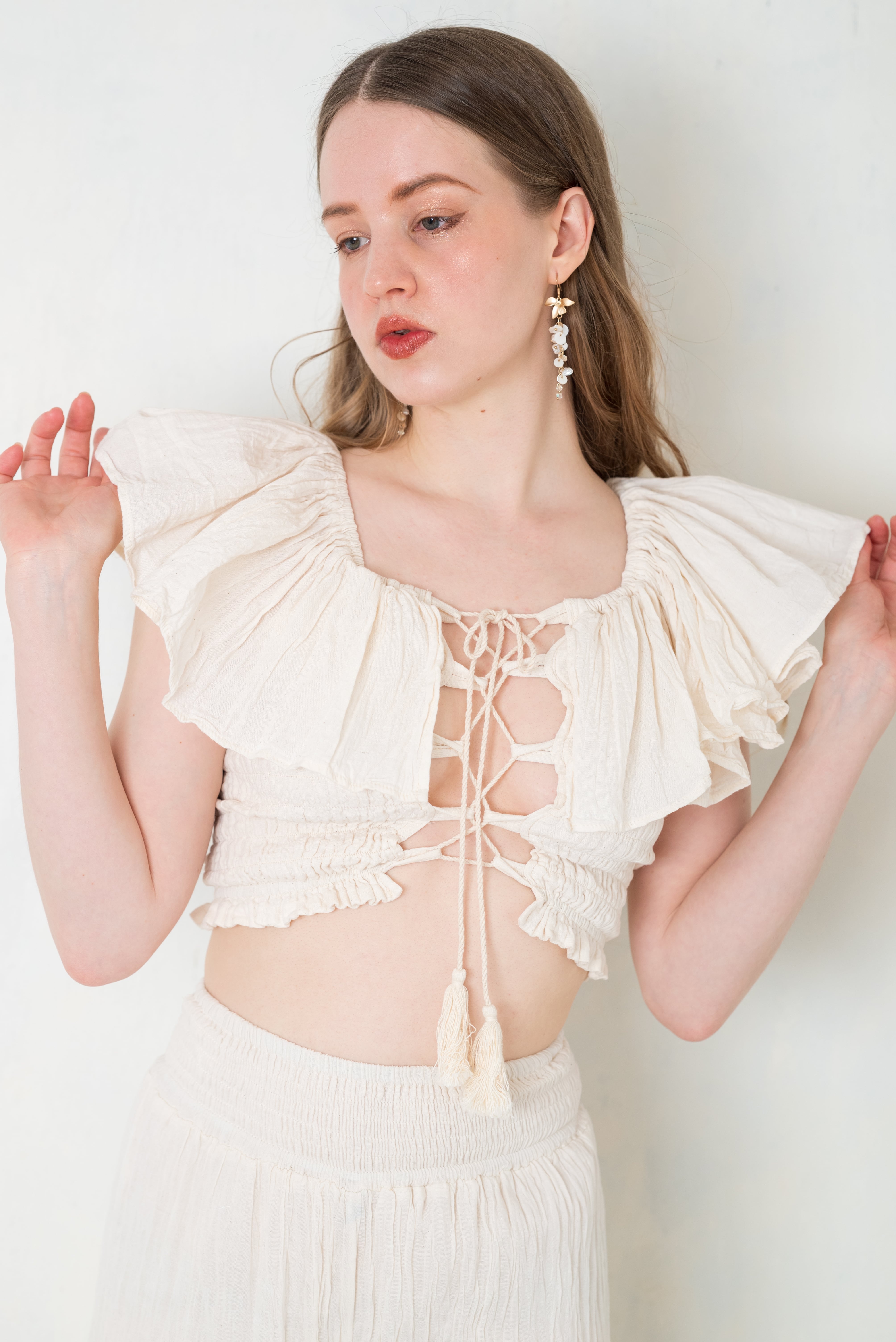 Alie (アリエ)やわらかな目覚め/オーガニックコットントップス