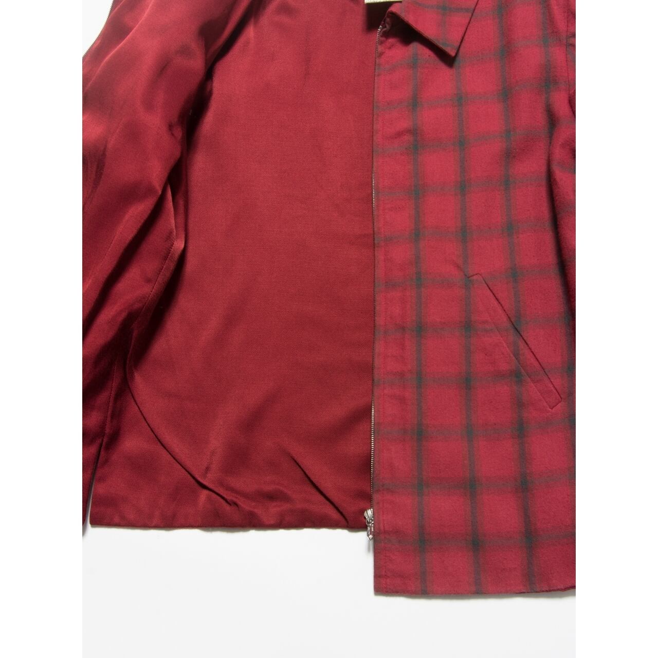 【agnes b.】Made in France window pane check jacket（アニエス・ベー フランス製 ウィンドウペーンチェック ジャケット）3a