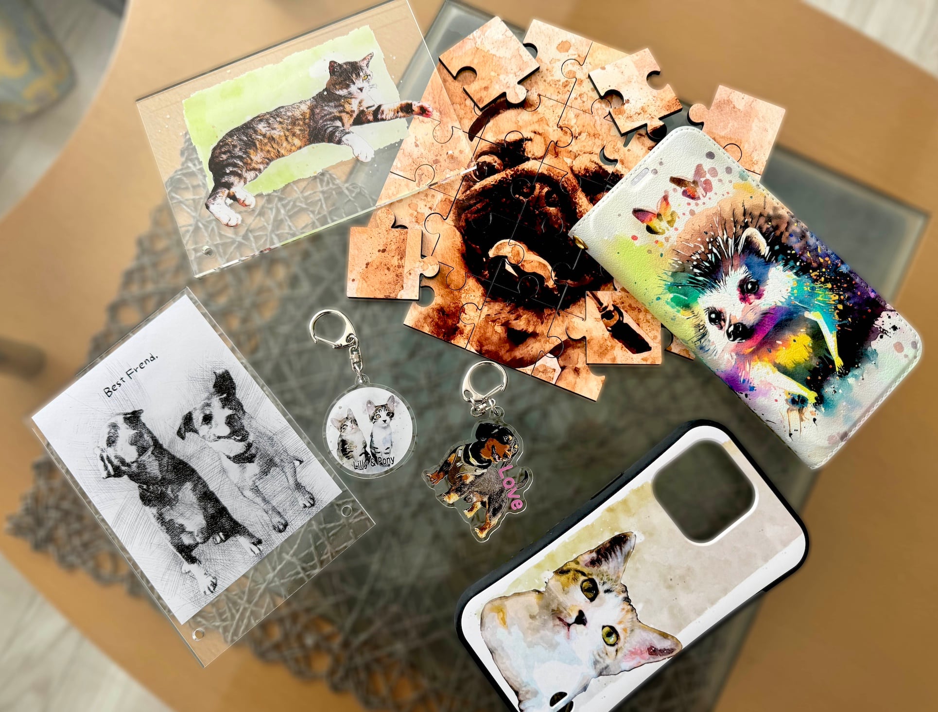 オーダーメイド】 写真からビックリマンシール風に 似顔絵 誕生日
