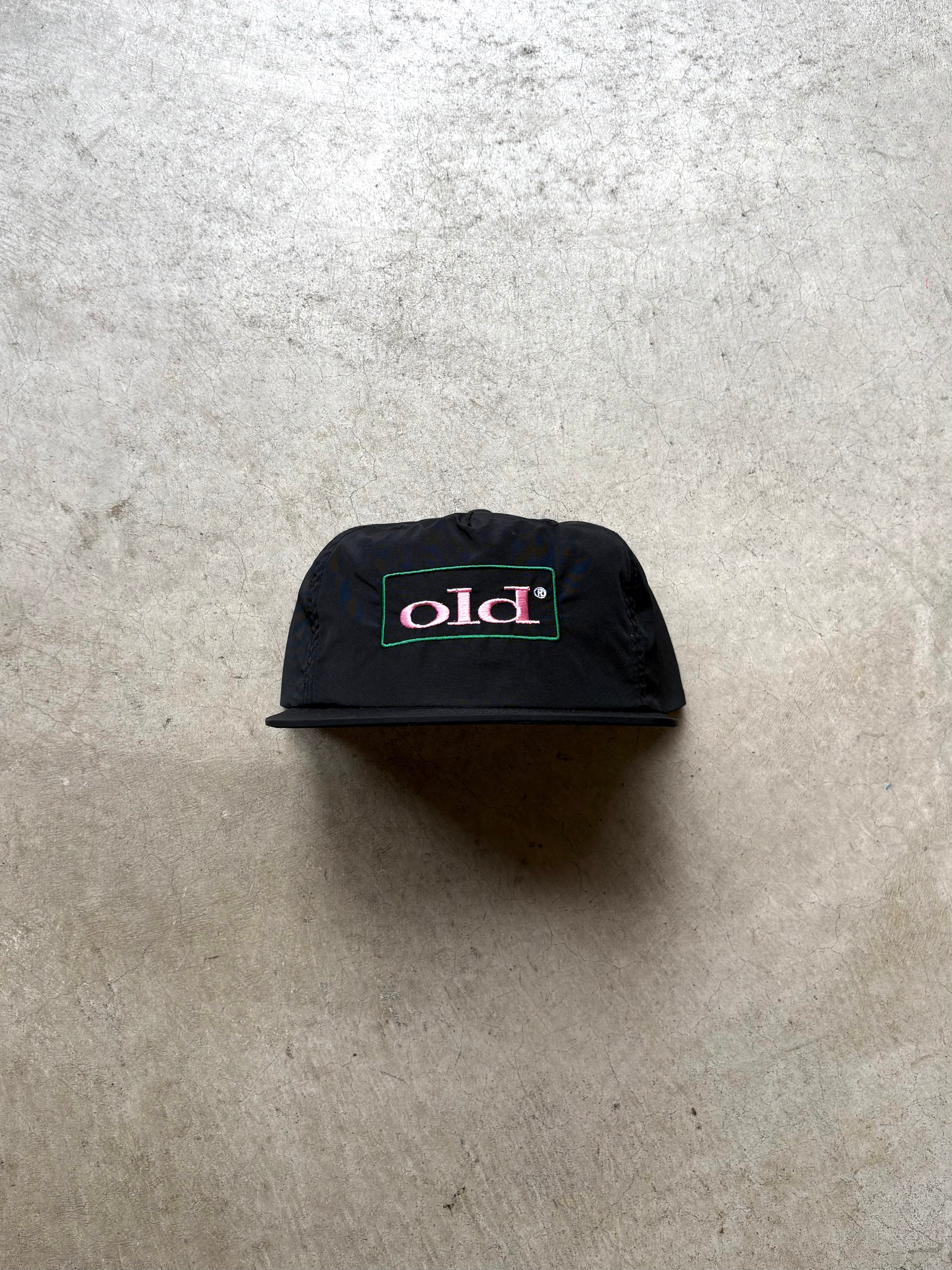 OLD ROOKIE ORIGINAL 5PANEL NYLON CAP “old®︎”
