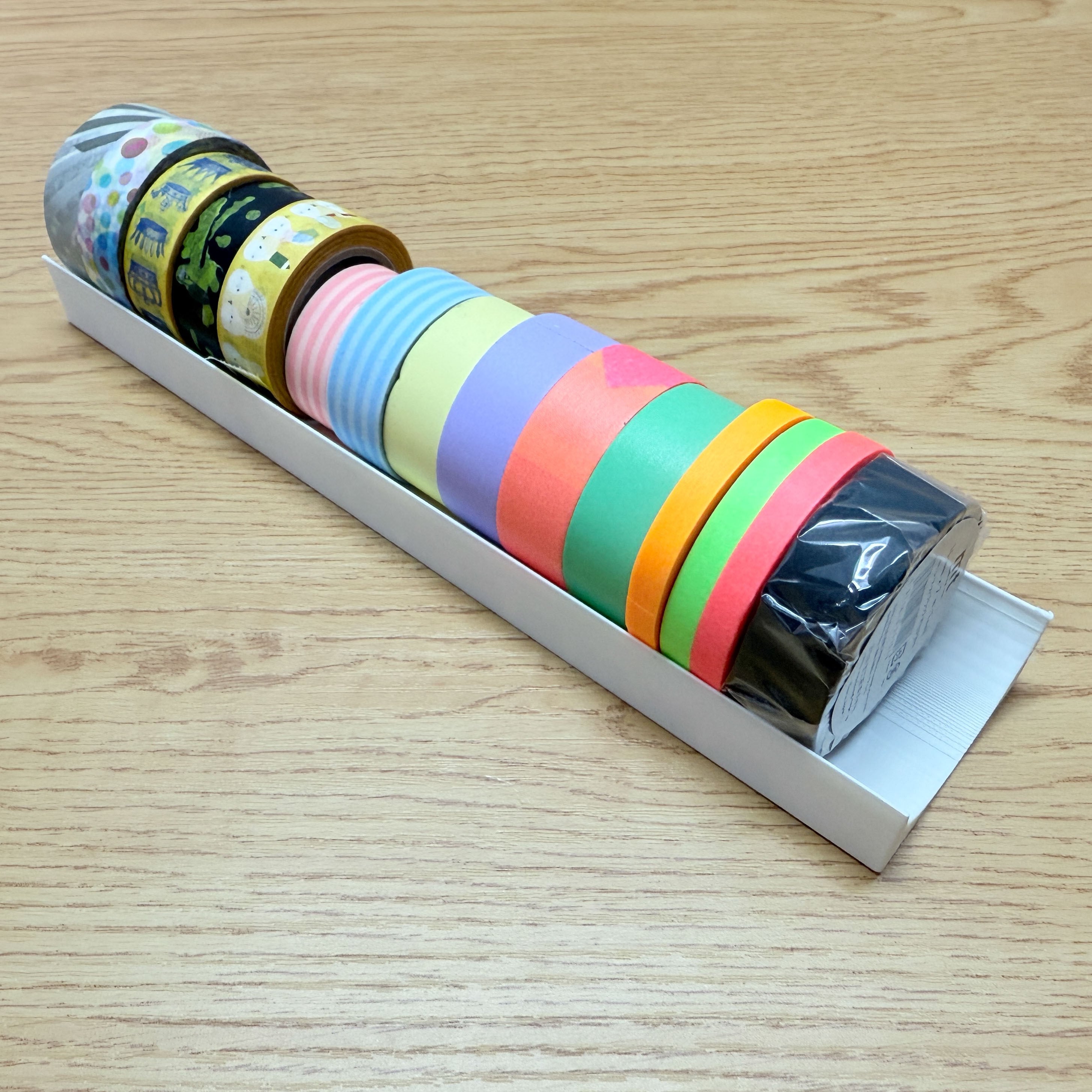 マスキングテープベース｛無印良品小物収納ケース用）ケースは付属しま