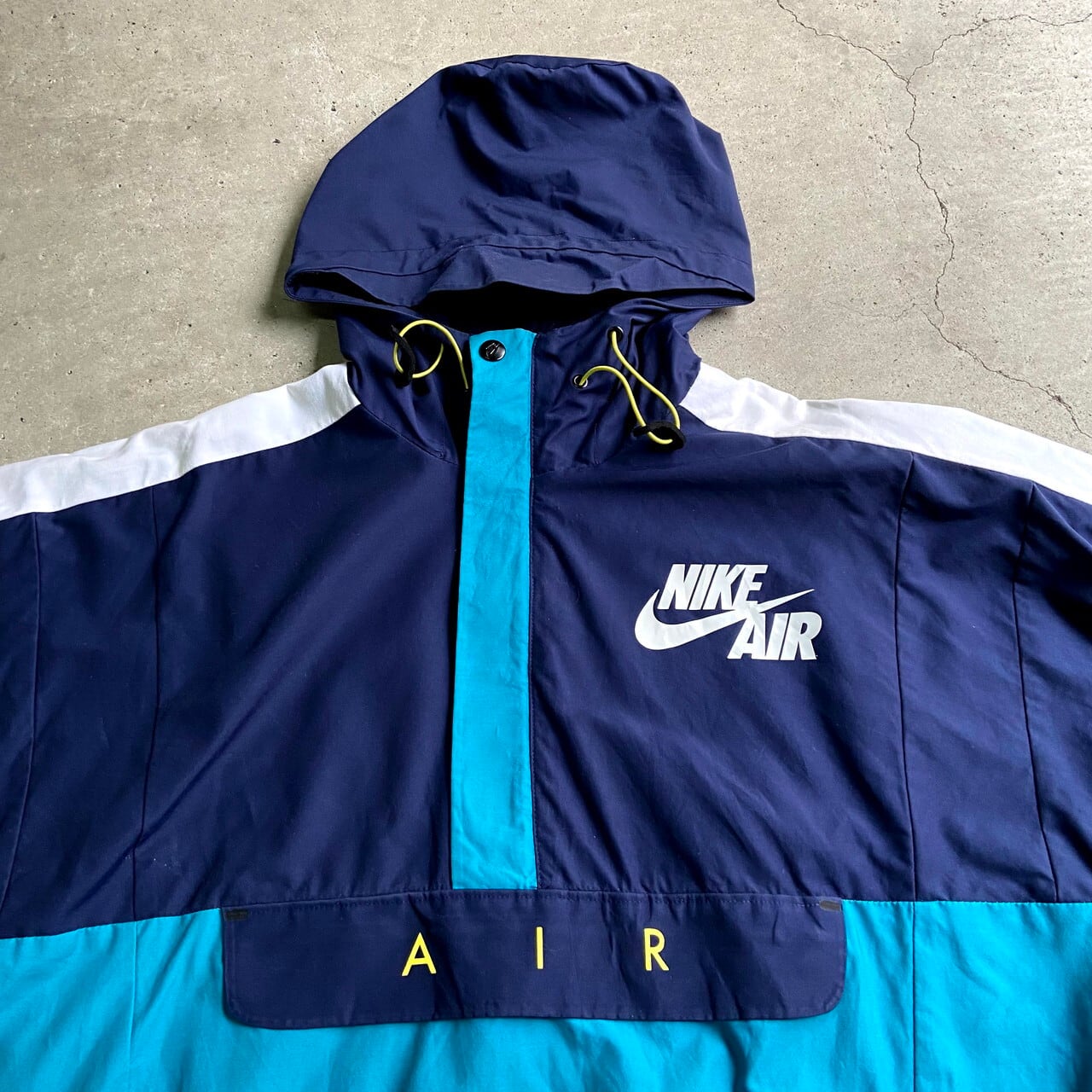 NIKE AIR ナイキ エアー ハーフジップ プルオーバー ナイロンナイロン ...