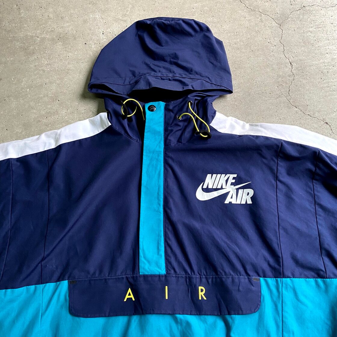 NIKE AIR ナイキ エアー ハーフジップ プルオーバー ナイロンナイロン 