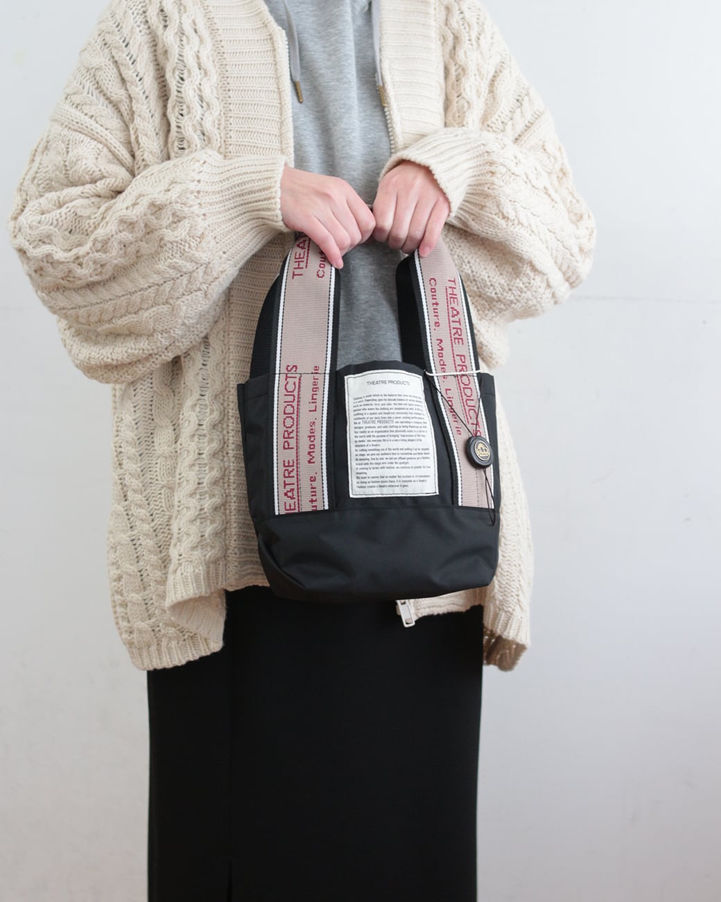 THEATRE PRODUCTS】MISSISSIPPI Ssize／ジャガードテープ バッグ