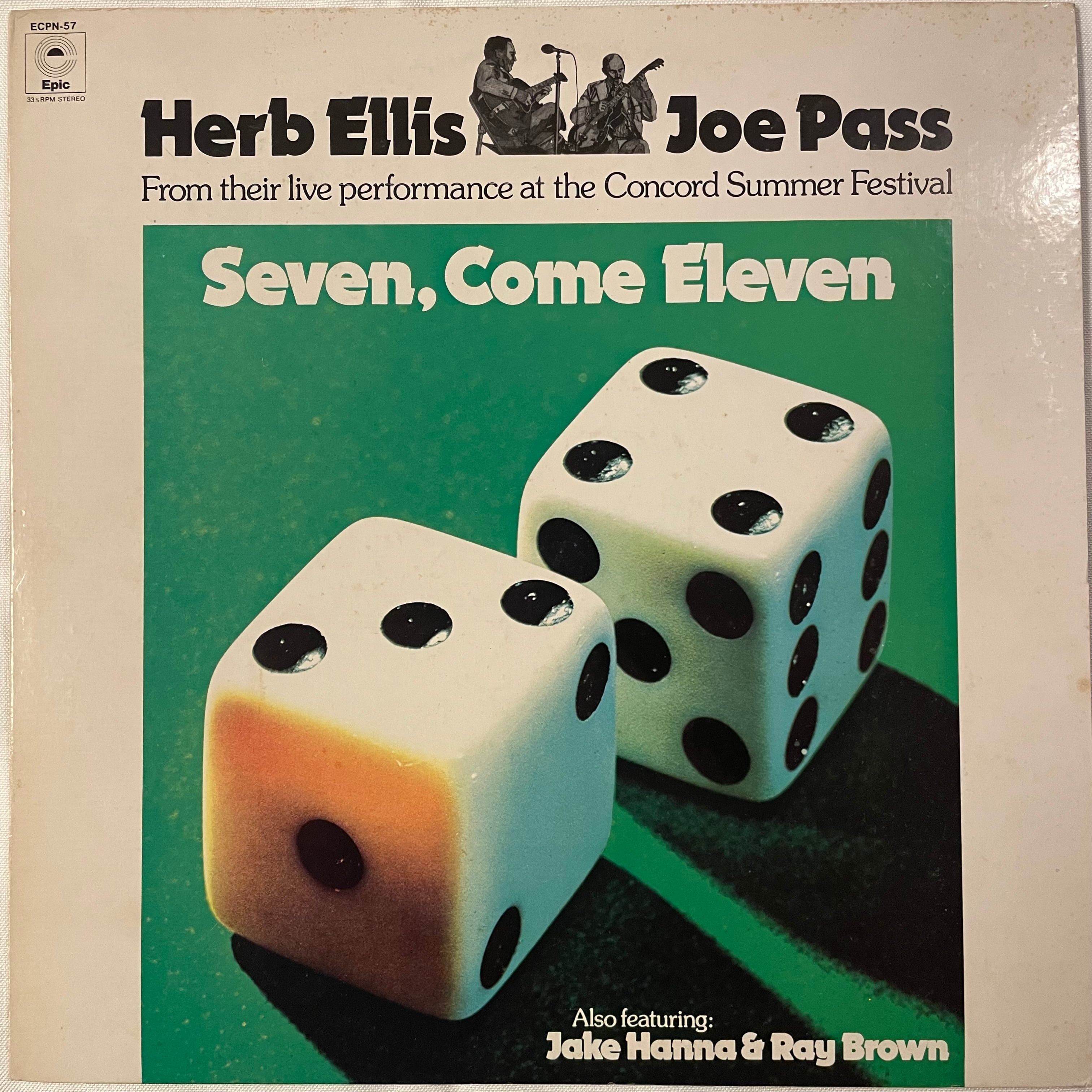 Herb Ellis & Joe Pass / Seven, Come Eleven 【USED Vinyl】 | THEE