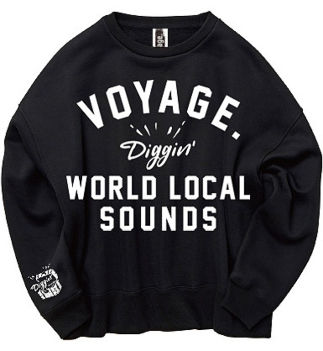  クルーネックスウェット(voyage.)