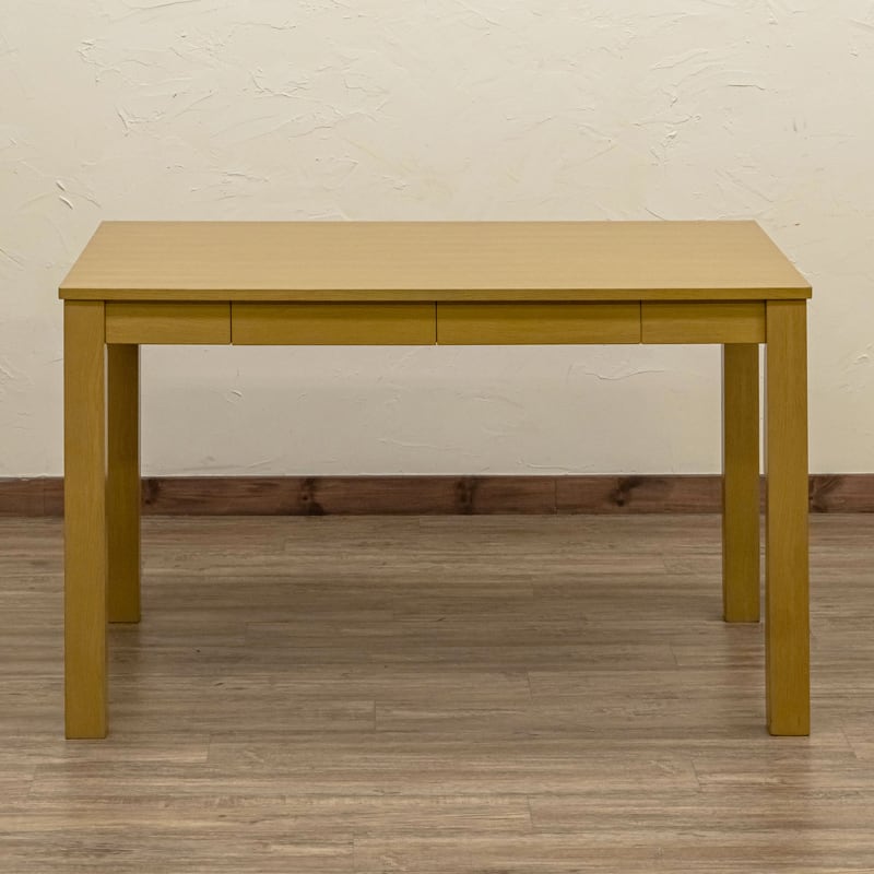 引出し付き フリーテーブル 110×70cm ナチュラル 送料無料】幅