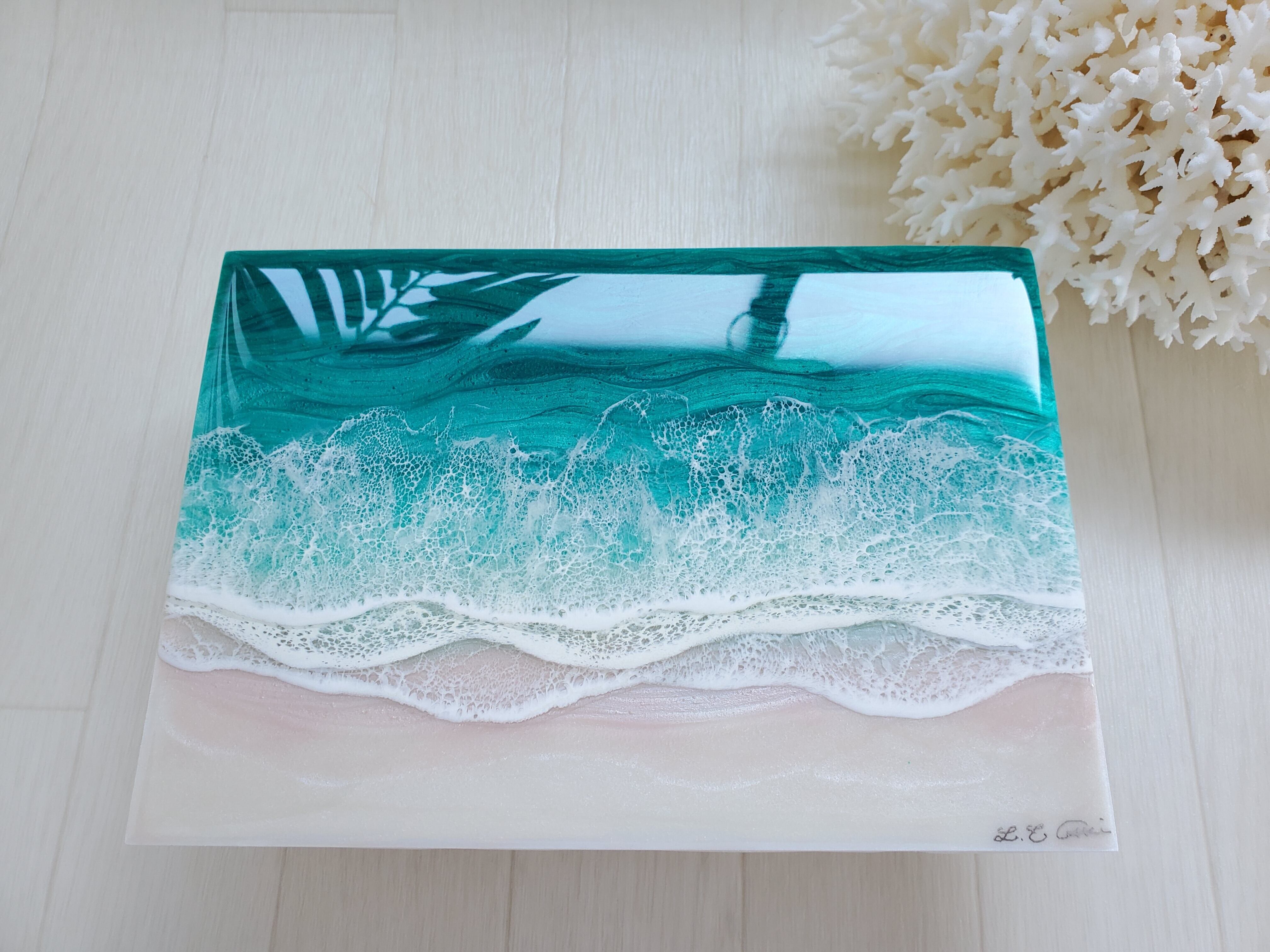 109.オーシャンレジンアート 3wave