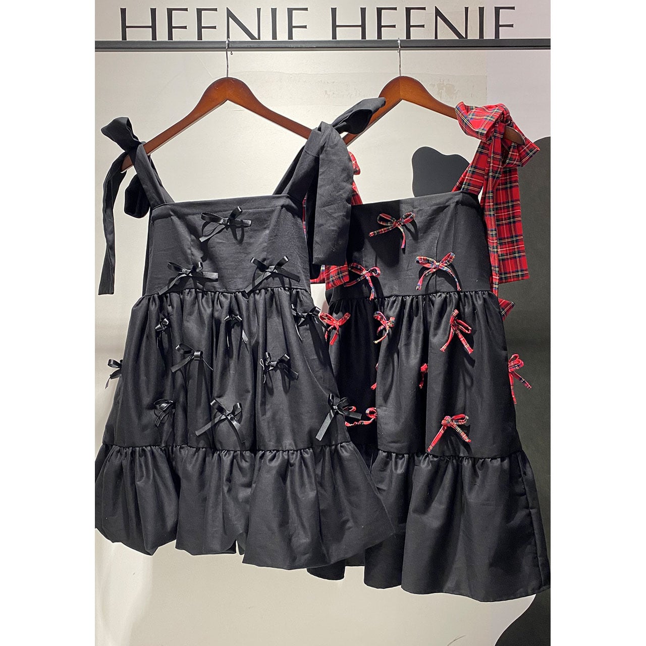Ribbon Mini Tiered Doll Onepiece | HEENIE HEENIE 公式