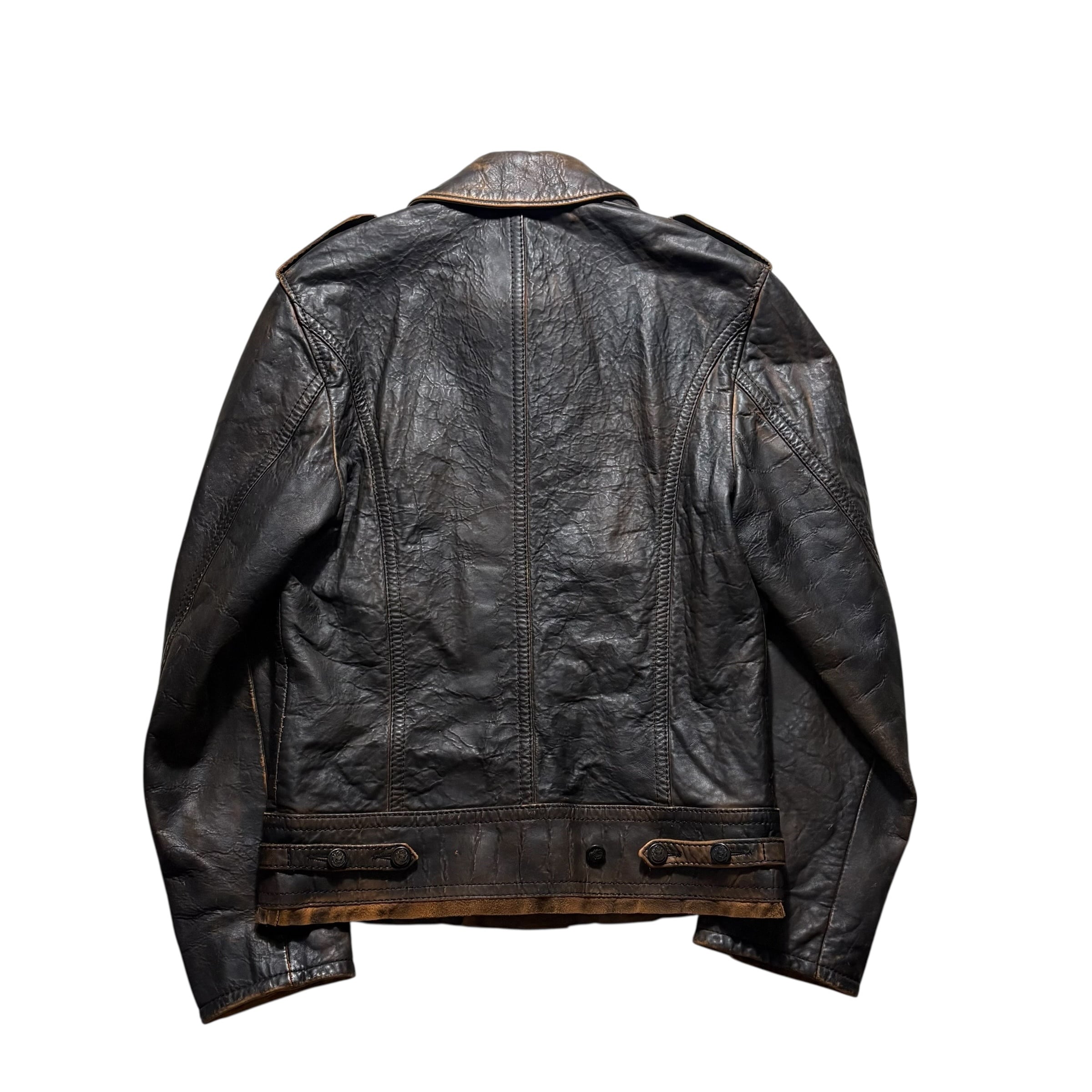 【DOLCE&GABBANA】レザー Napoleon jacket DOLCE&GABBANA leather napoleon jacket | NOIR ONLINE