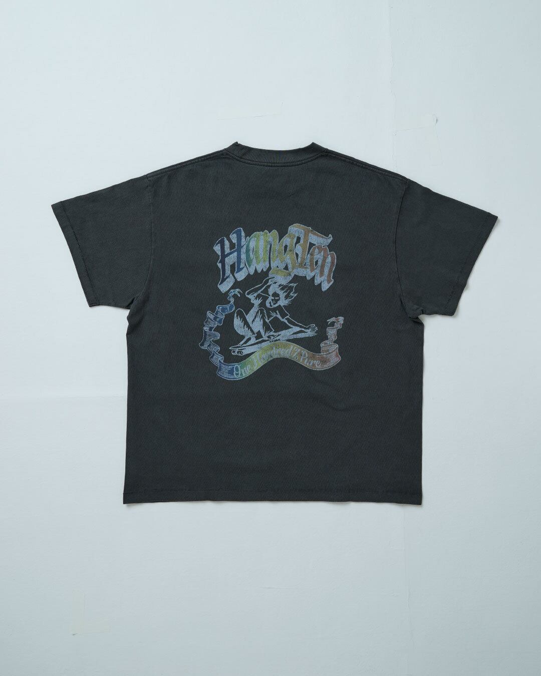 26SS-17　DECK TEE　BLACK