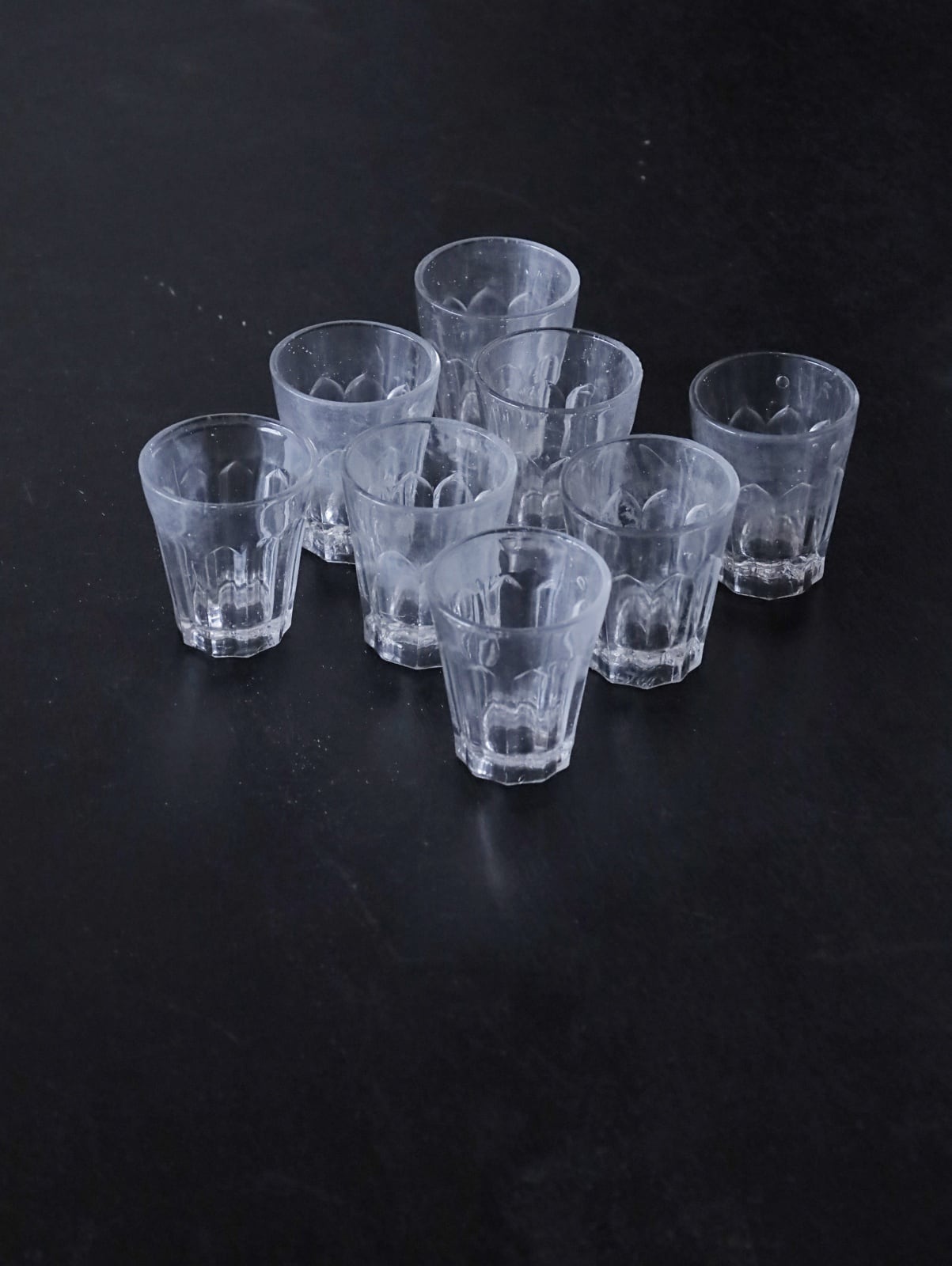 剣先ガラスカップ 4個セット【送料無料】 | アルドマ 古道具・古